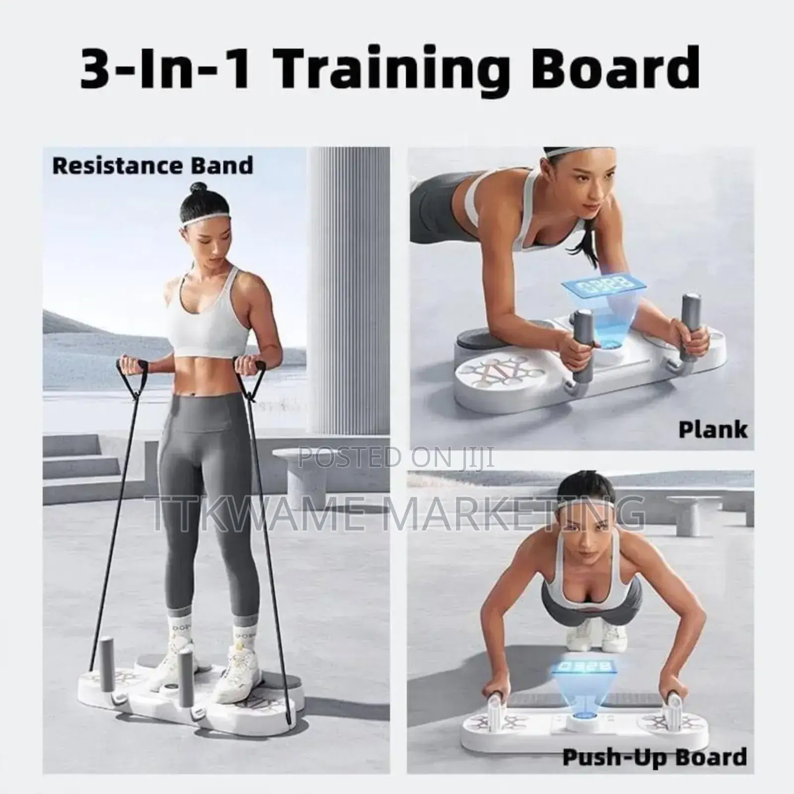3 in 1 Push Up Board