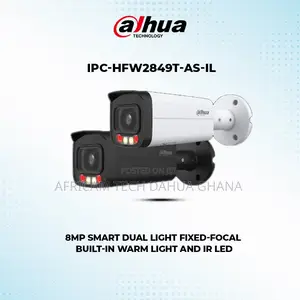 Dahua Network Camera IP 8mp Alarm Light Audio Wifi