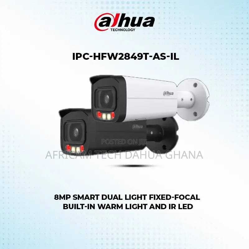 Dahua Network Camera IP 8mp Alarm Light Audio Wifi
