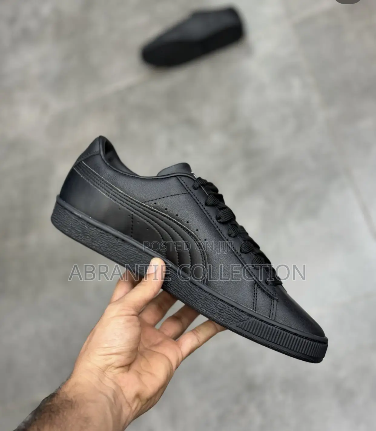 Puma Classic Leather All Black