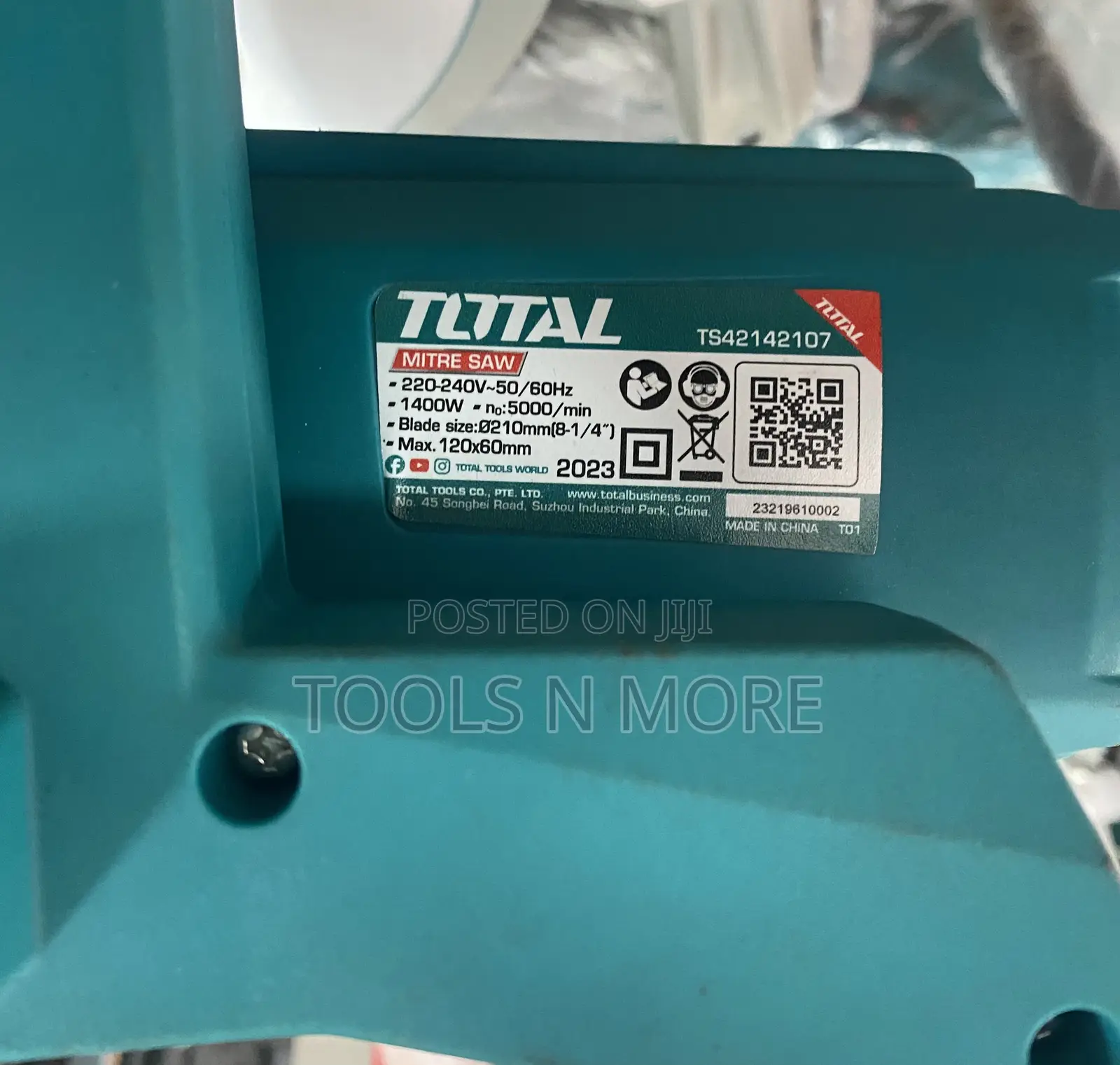 Total Mitre Saw 1400w 8”