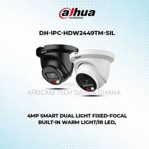 Dahua Network Camera Ip 4mp Dome Indoor Audio Dual Light