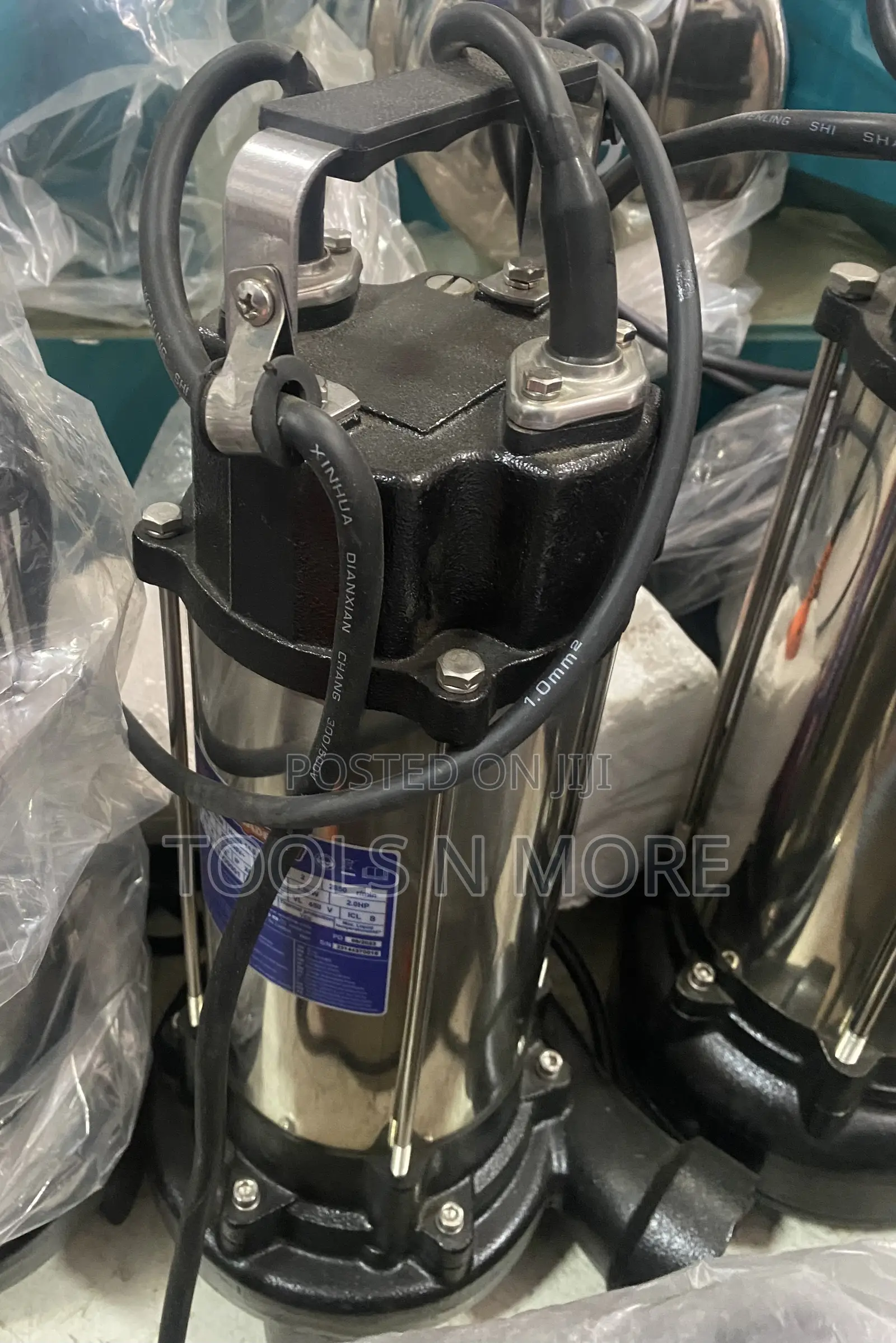 Wadfow Sewage Submersible Water Pump 2hp