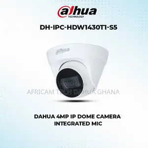 Dahua Network Camera IP 4mp Dome Indoor Audio Smart App IP