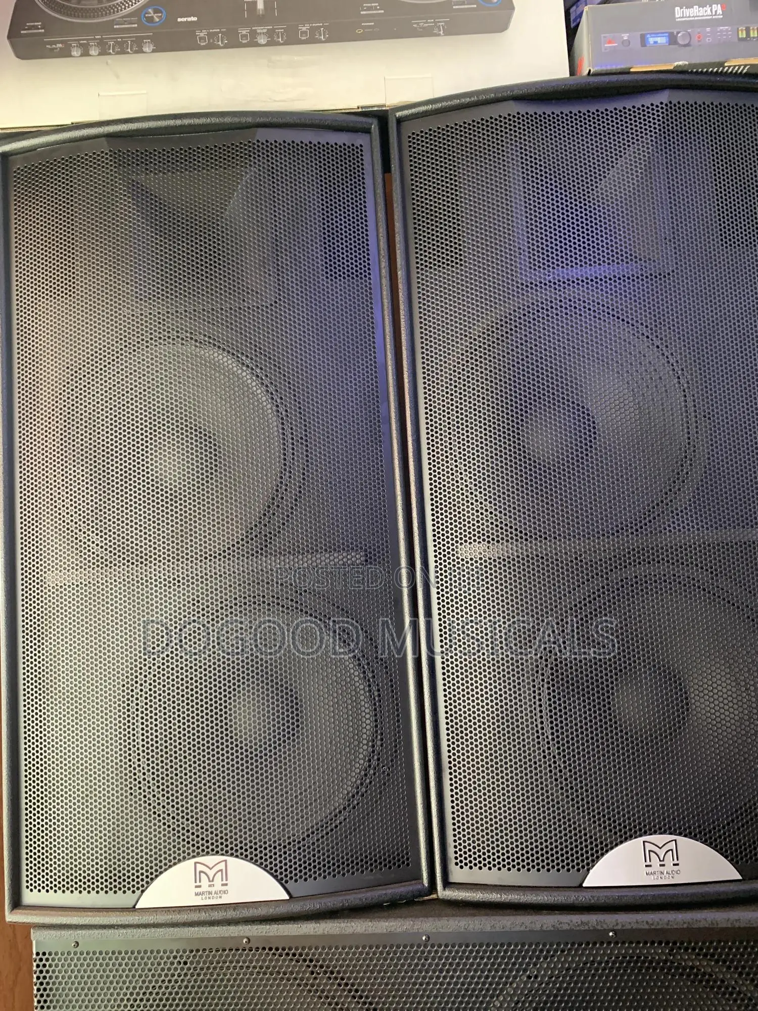 Martin Audio Black Line F215 2x15” Full Range Speakers(Pair)
