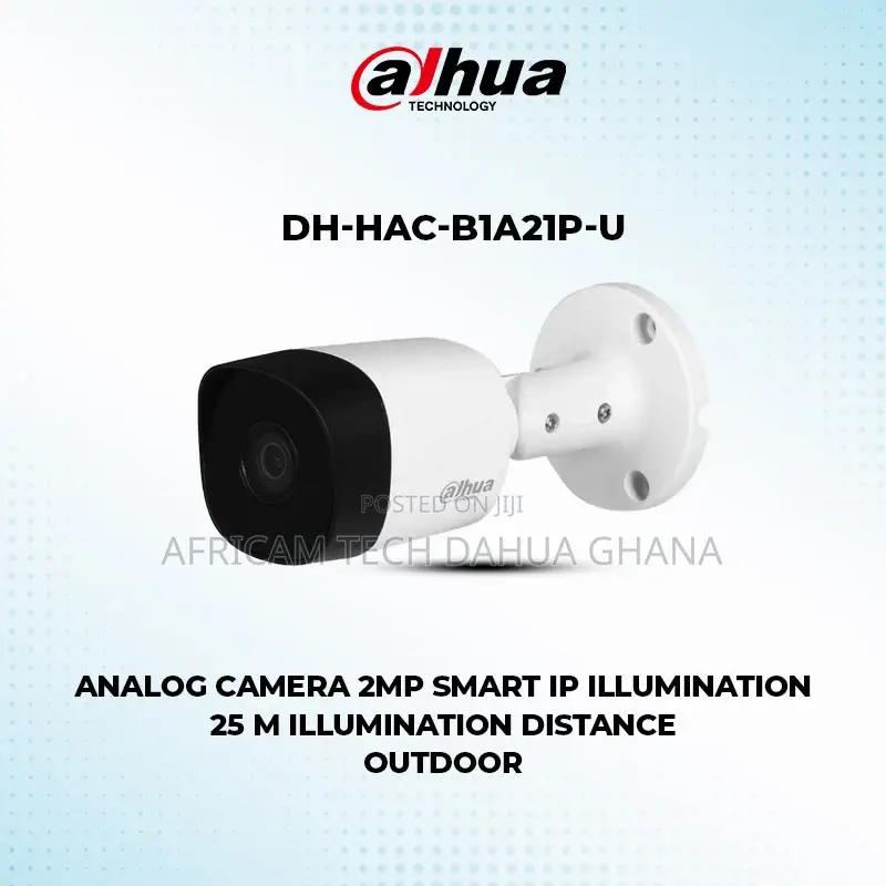 Dahua 2mp IR CCTV Fixed-Focal BULLET OUTDOOR Camera