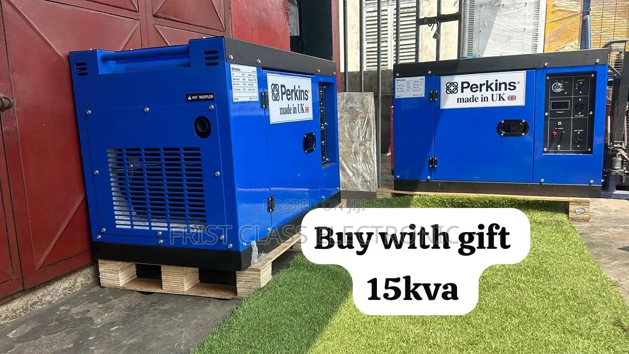 Uk Free Generator (16500wax 15kva) Perkins -Generator Max