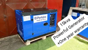 Powerful 15kva 16500w Silent Diesel Perkins Uk Made Keystart