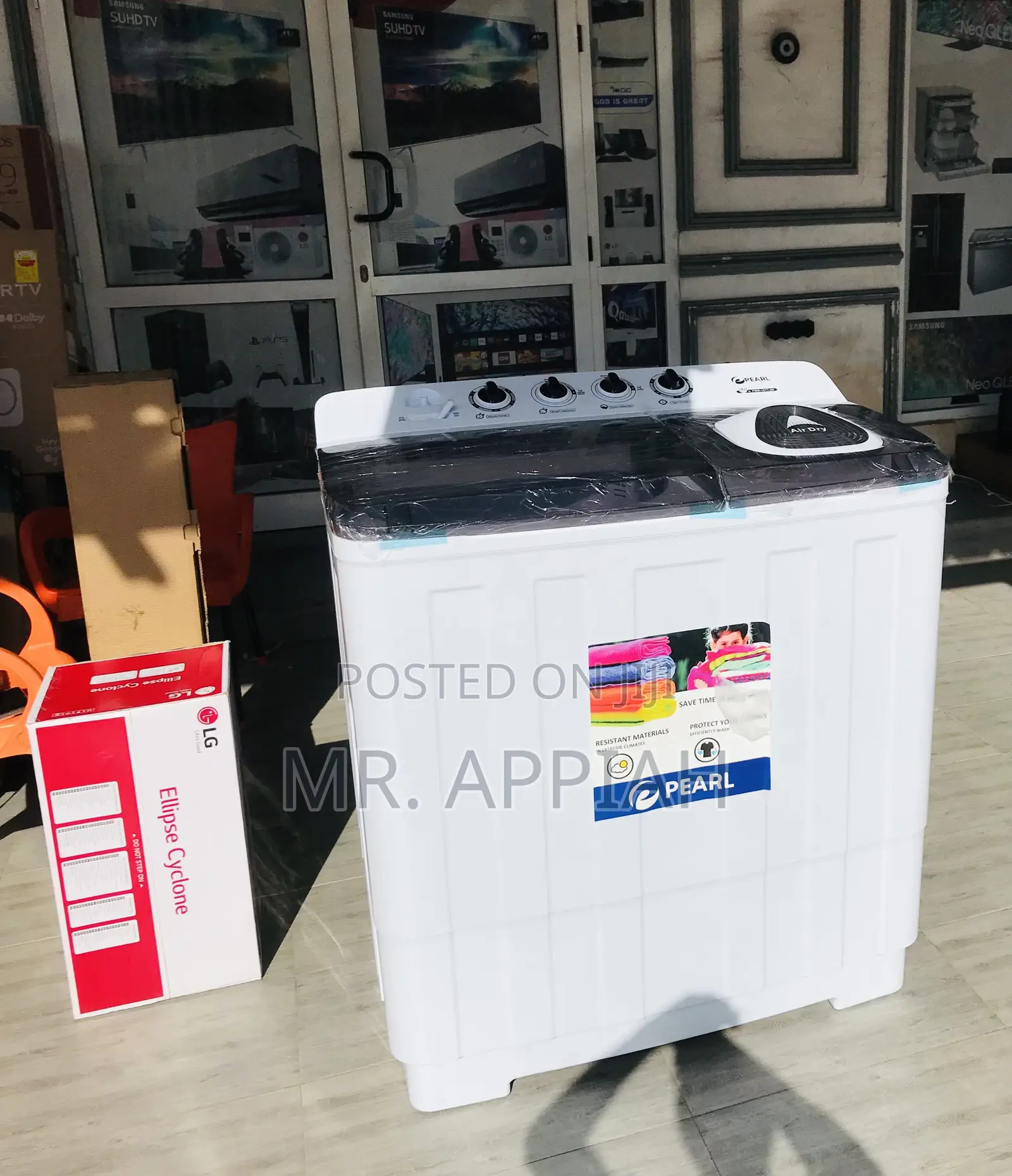 Adorable Pearl 18kg Twin Tub Electric Washing Machine.