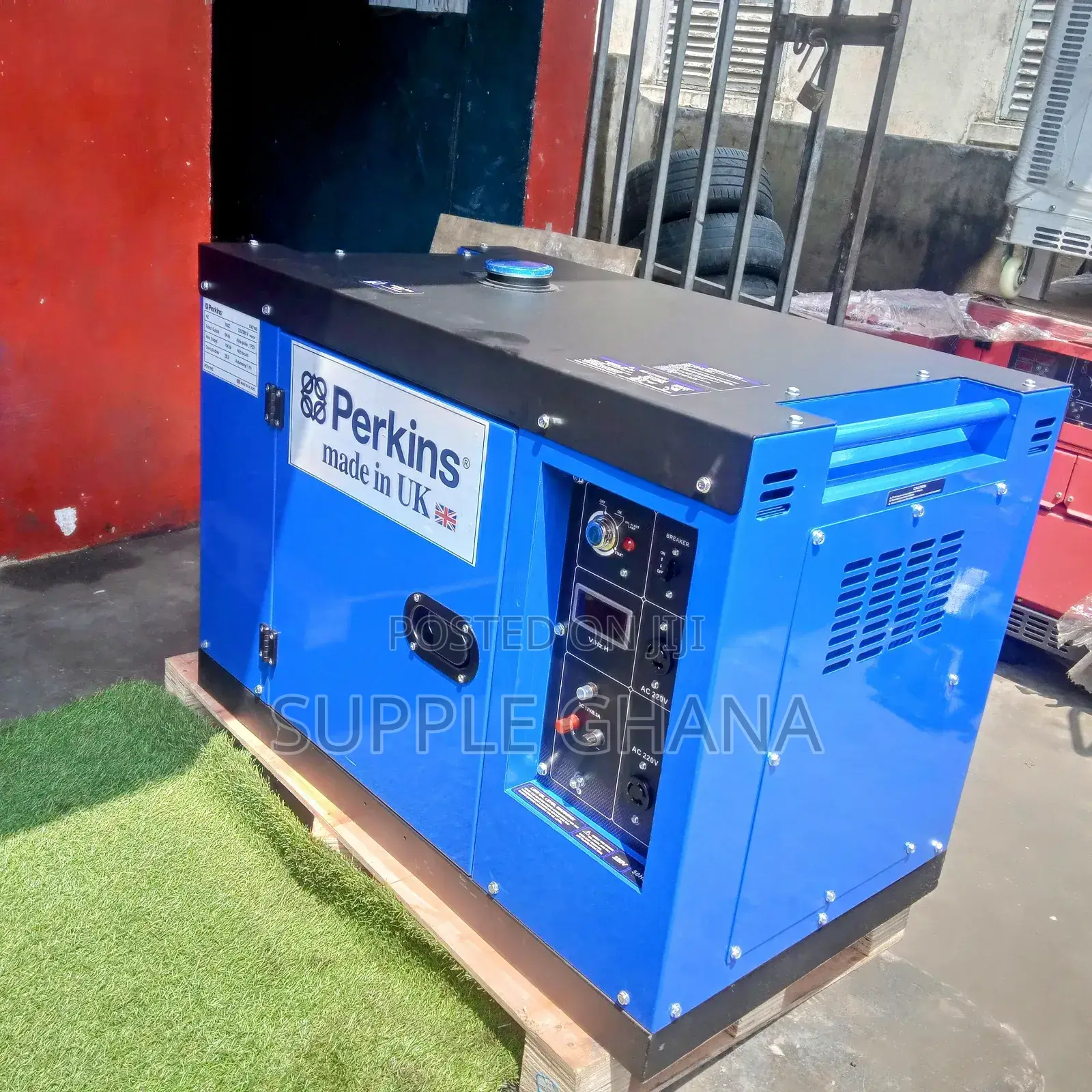 Diesel 15kva Perkins 16500watt Generator Correct Perkins New