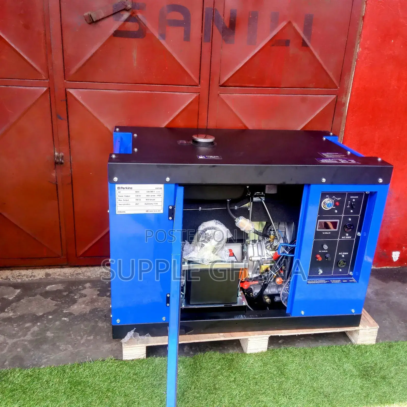16500watt Diesel 15kva Perkins Generator Verified Approved