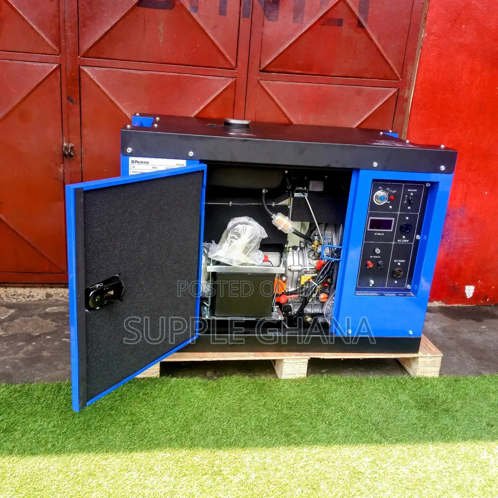 2020model Perkins Diesel 15kva Generator 16500watt Approved