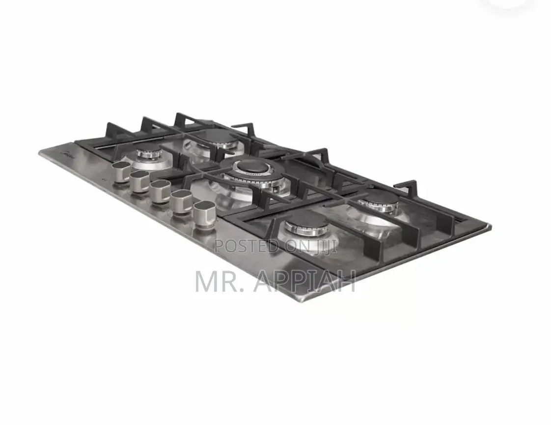 Sleek Midea 75G50ME 5 Gas Built-in Cooker.
