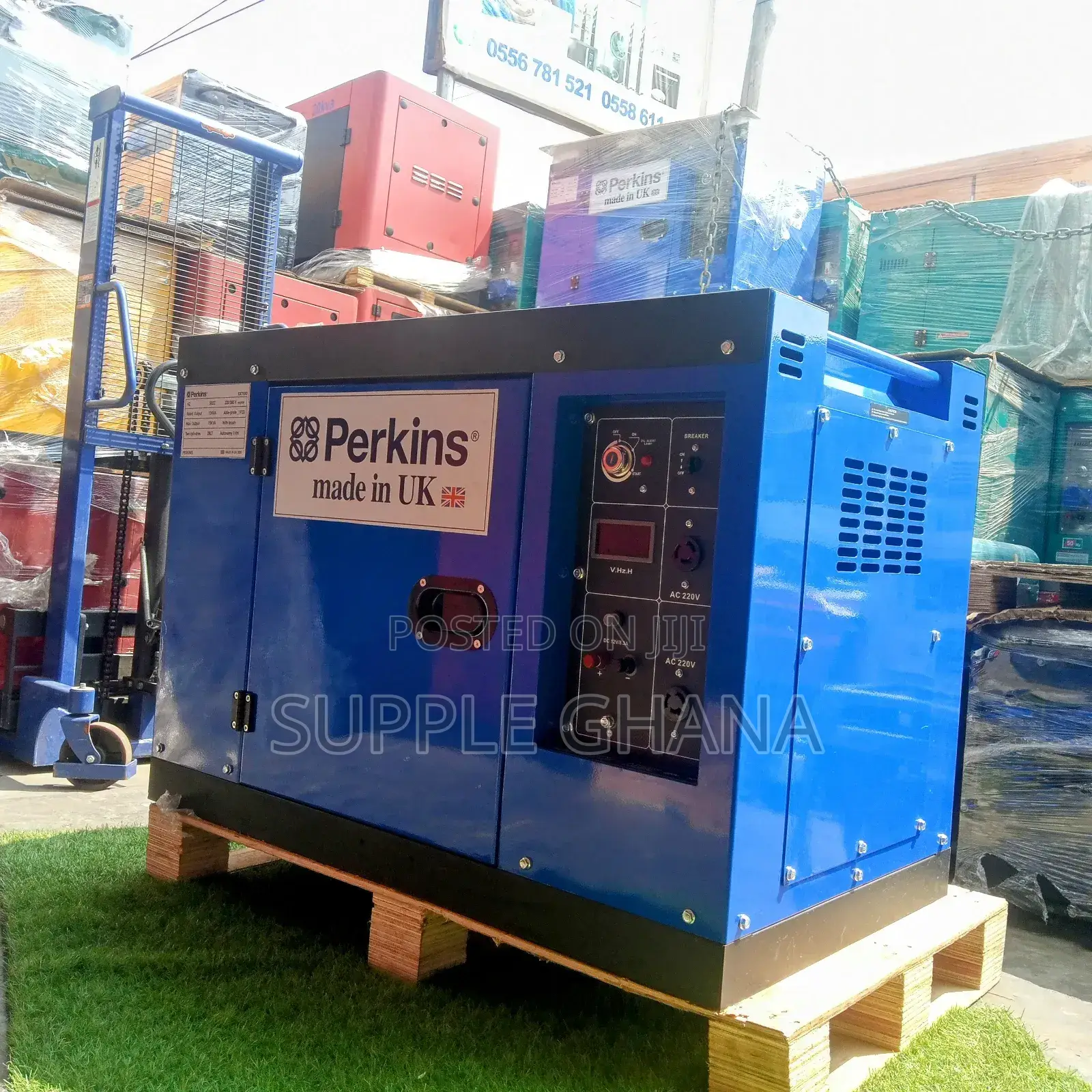 Verified Correct 15kva 16500 Watt Diesel Perkins Generator