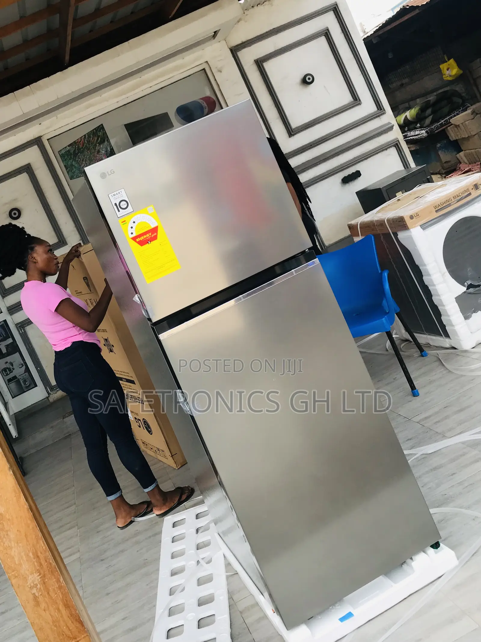 Fast Cooling GN-B312PLGB Doubledoor LG Topfreezer Fridge 