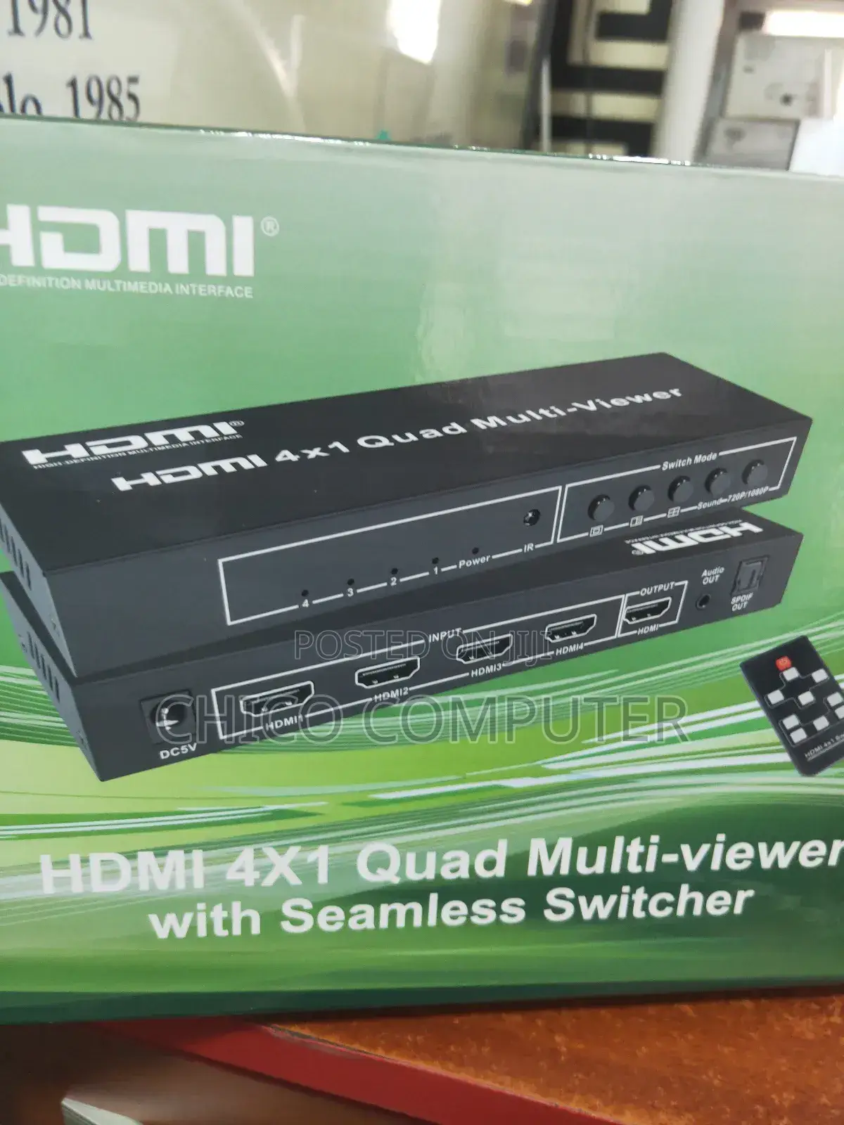 Hdmi Mulit Viewer 4x1 Switcher