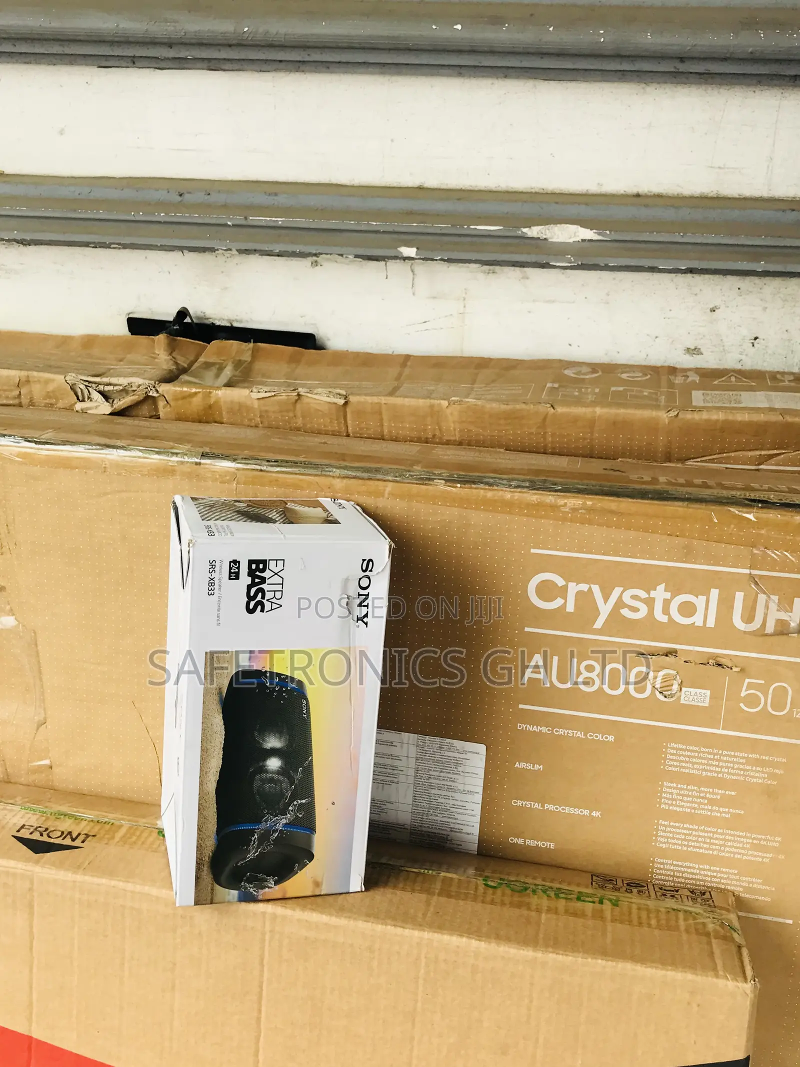 Authentic Bluetooth Sony SRS-XB33 Black Speaker 