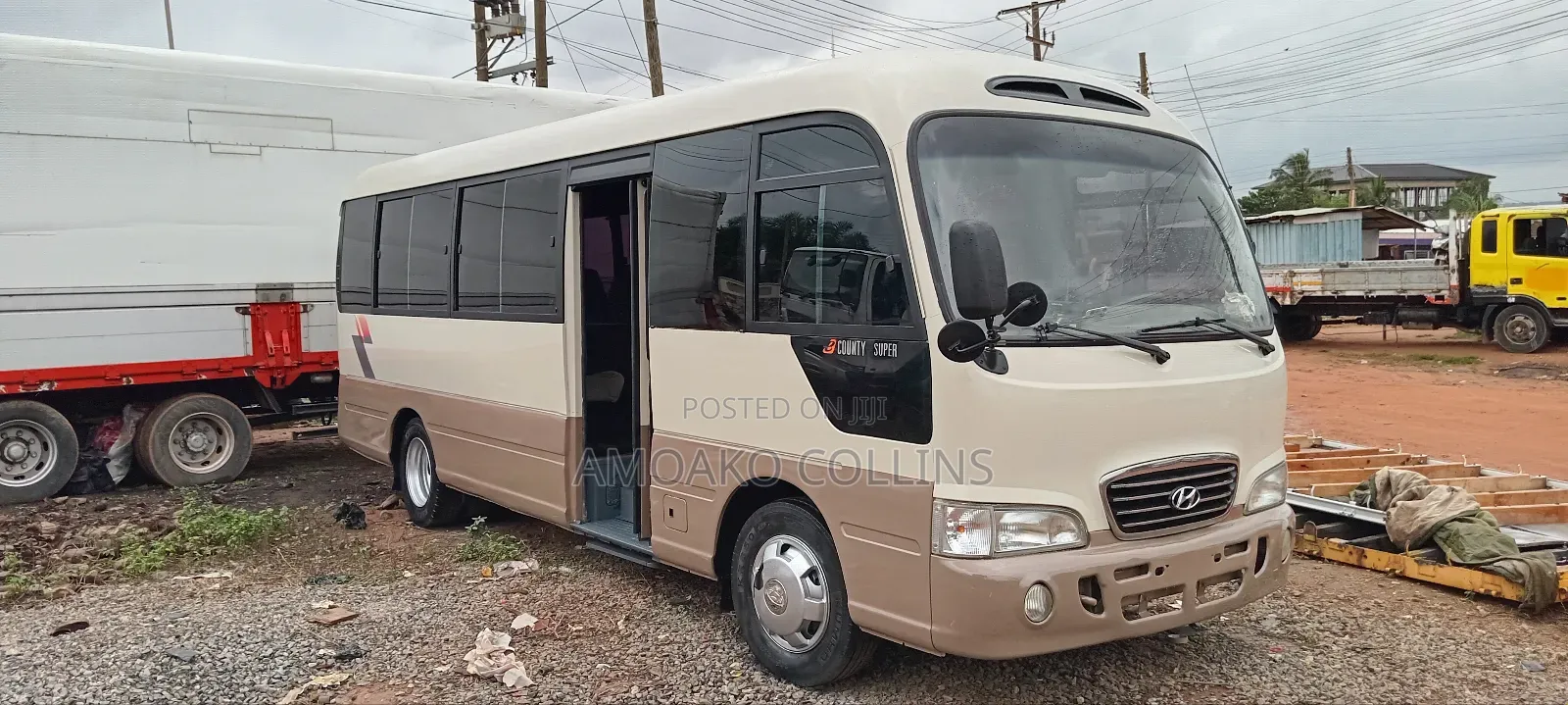 Hyundai County 2018 Grey