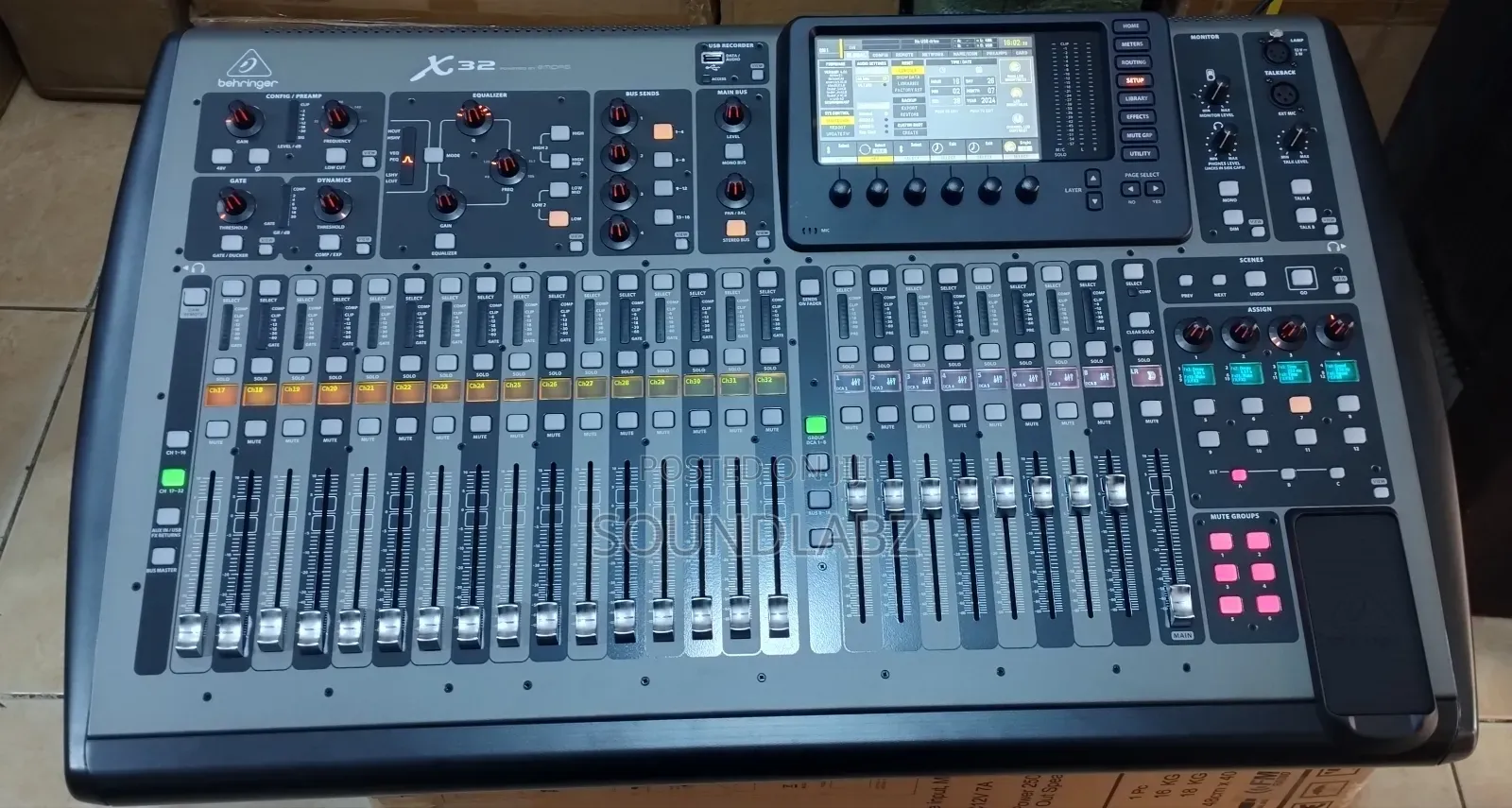 Behringer X32 40-Channel Digital Mixer