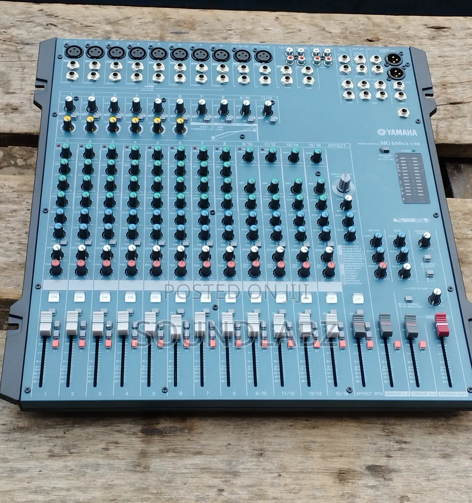 Yamaha Mg166cx 16-channel Raw Mixer
