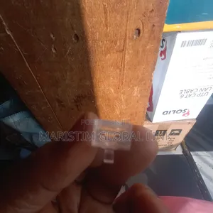 Pass Through Rj45 Connector (100 Pieces 200 Cedis)