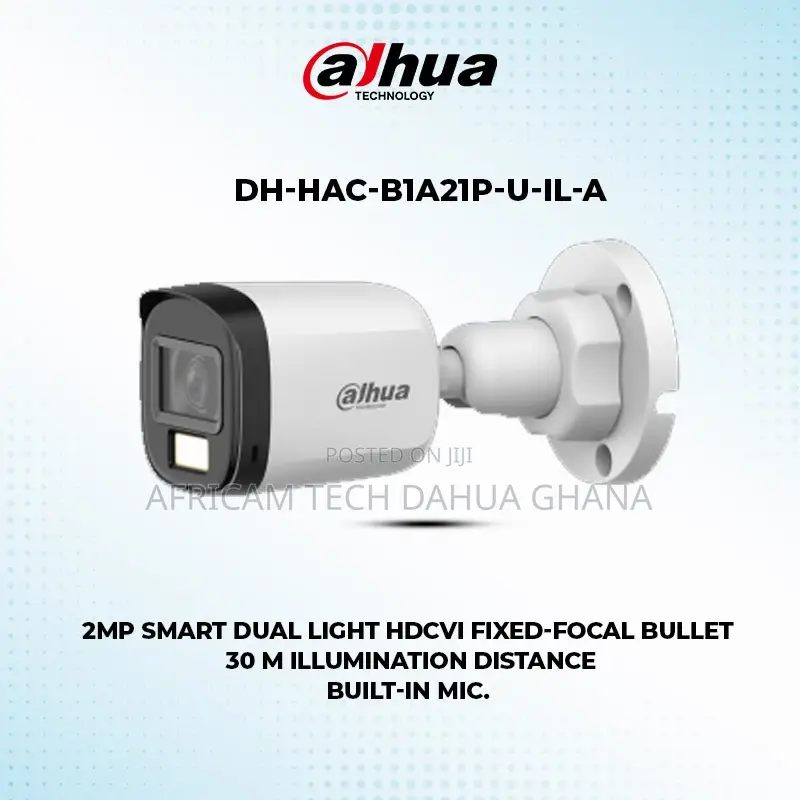 Dahua Camera BULLET OUTDOOR 2MP CCTV Smart Hybrid Audio APP