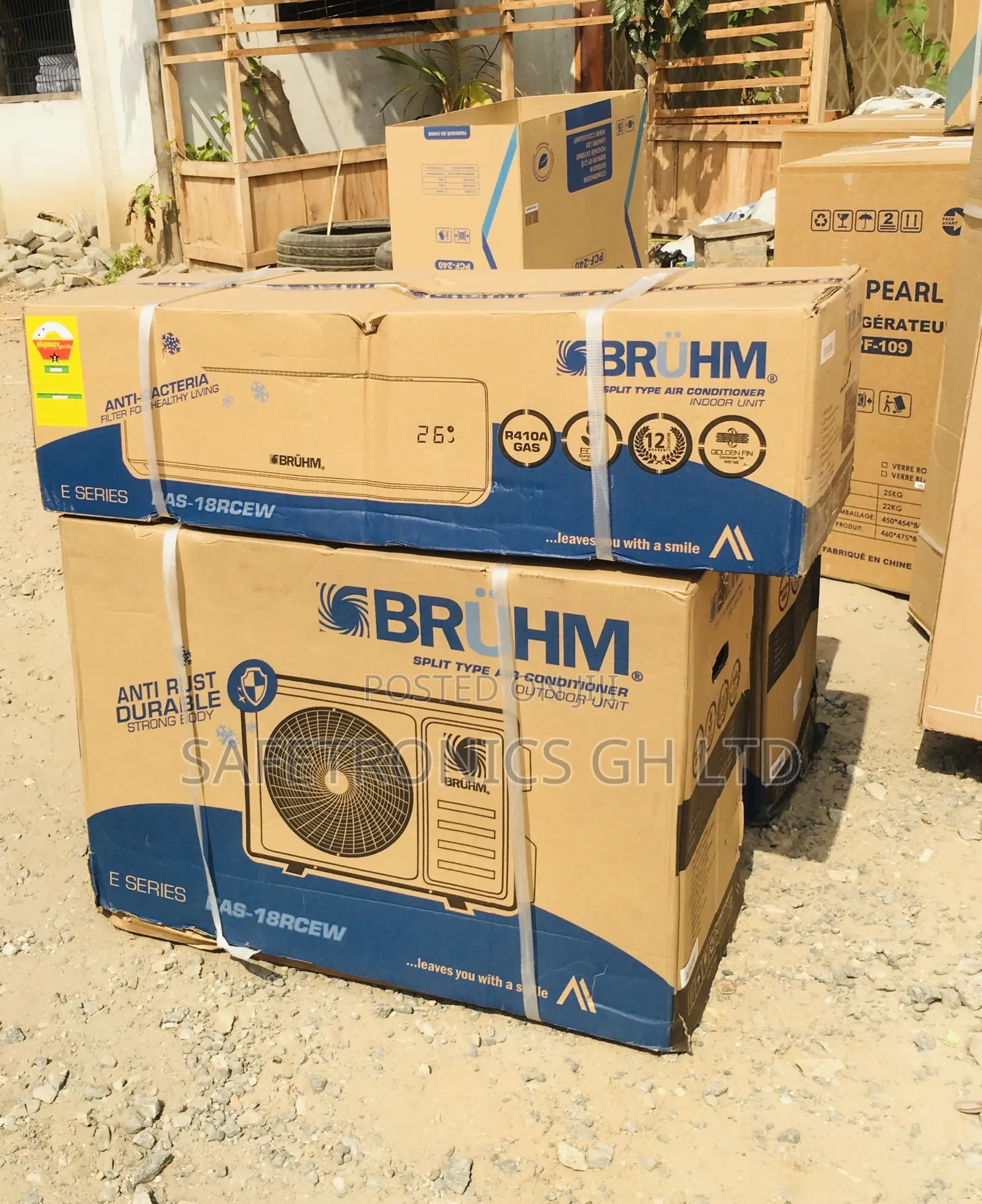 Shop Quality Bruhm 2.0hp R410 Gas White AC