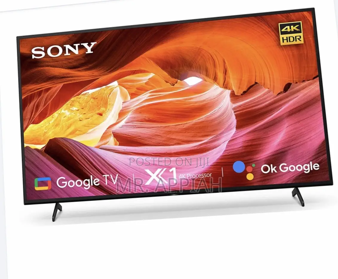 Sleek Sony KD-65X75K 65 Inch Ultra HD Smart Television.
