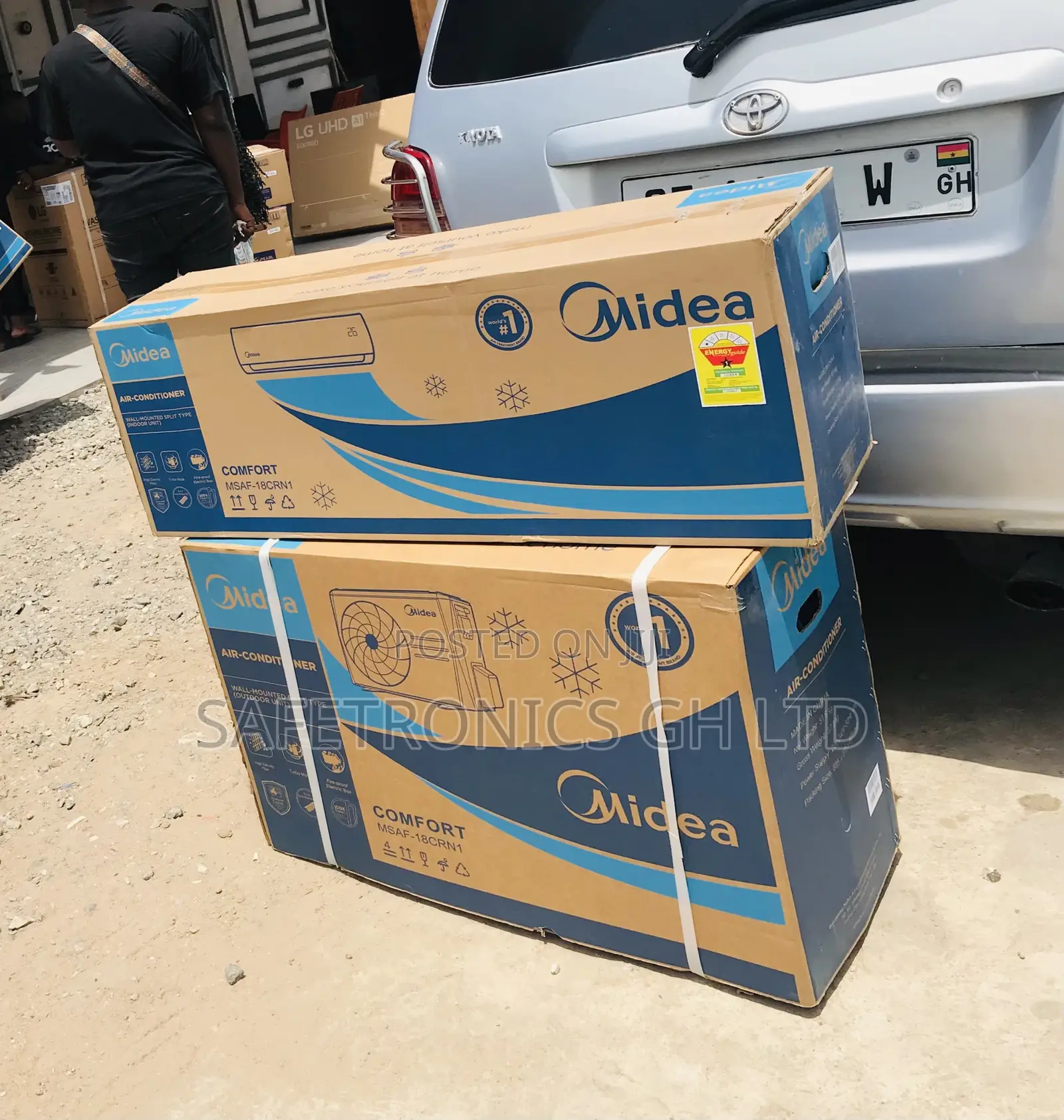 Affordable R410 Gas 2.5hp Midea Airconditioner