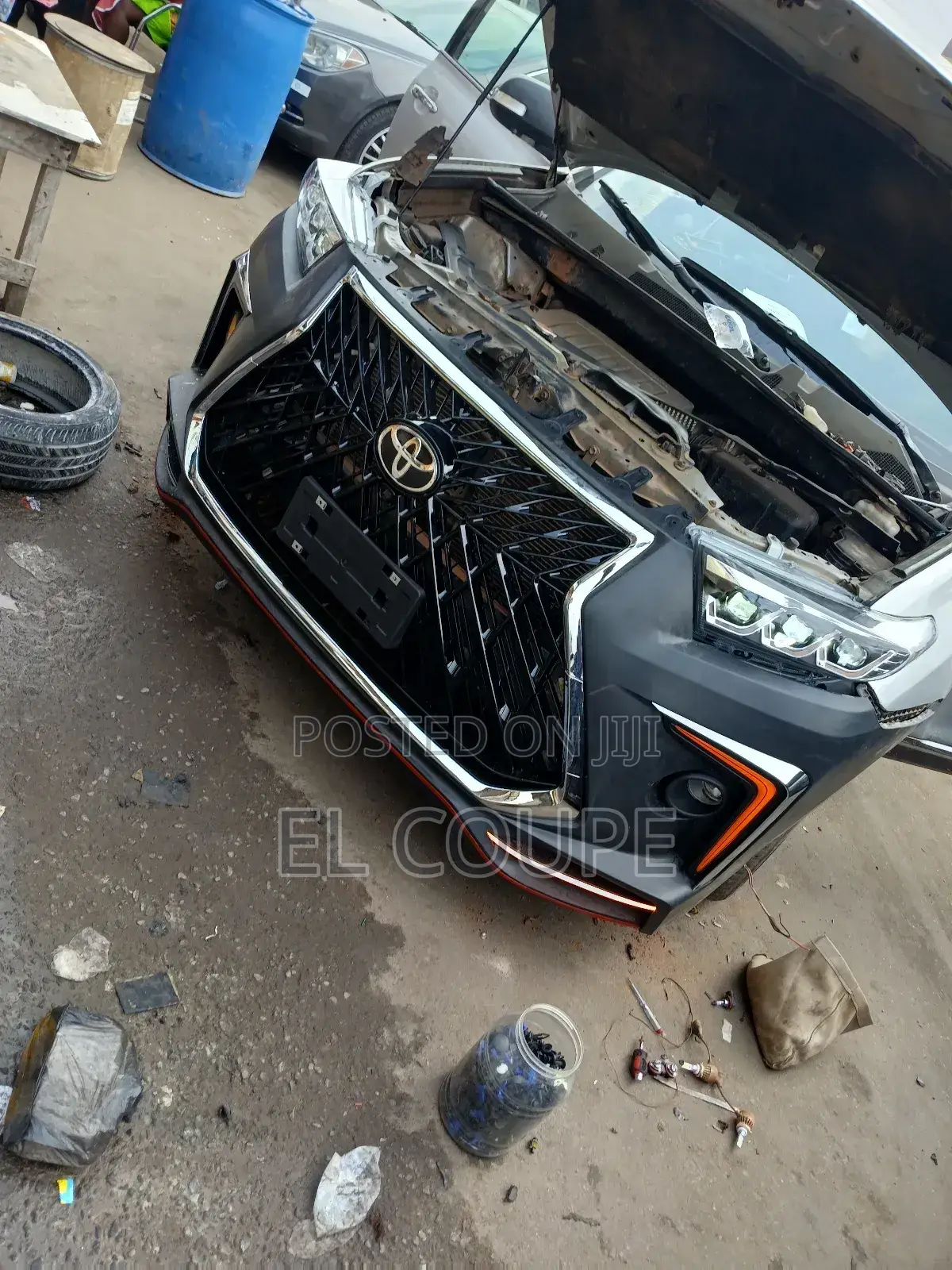 Highlander Spec Bumper 2010 2011 2012 2013 2014 2015