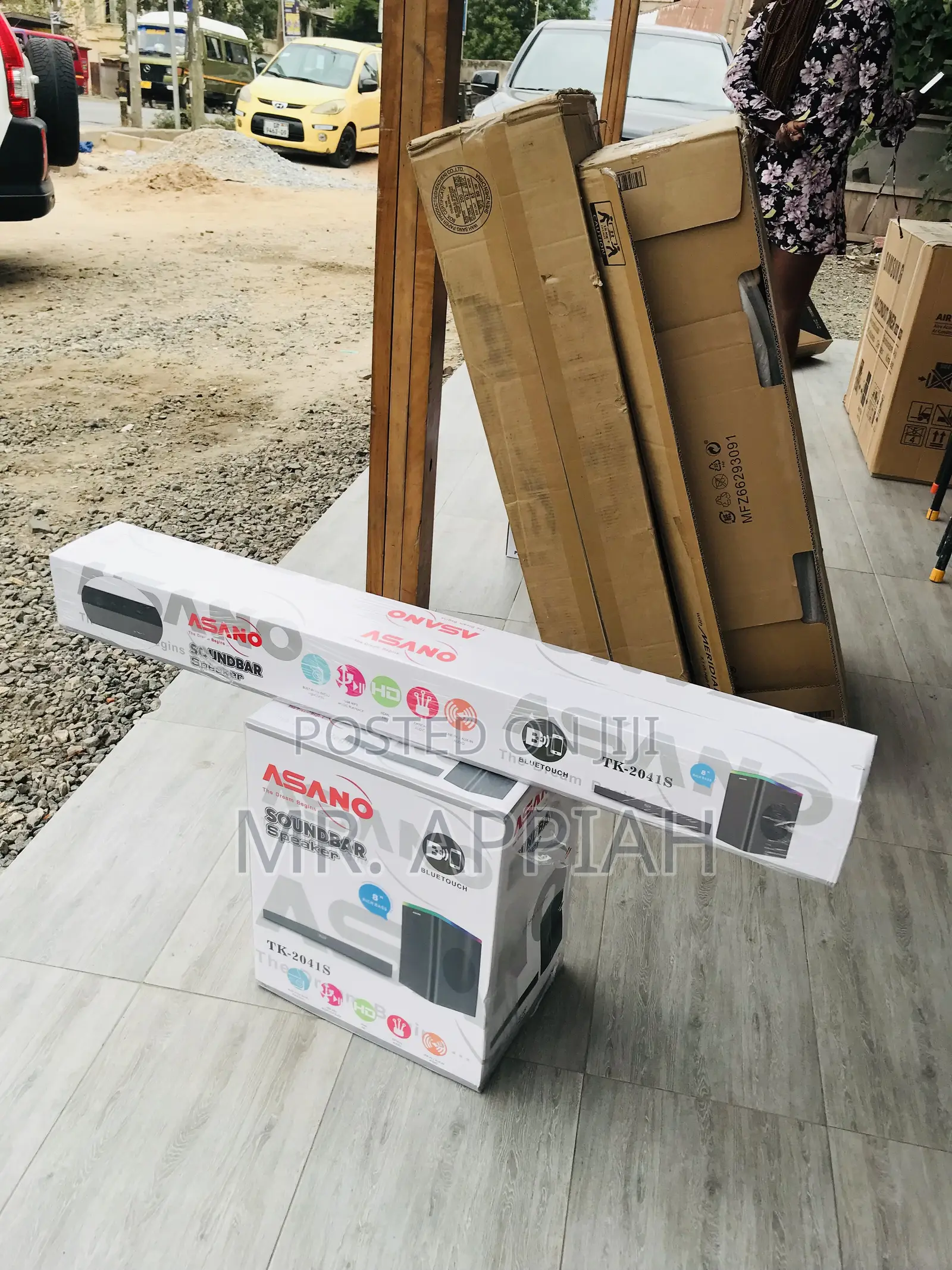 Sleek Asano TK-2041 S Bluetooth Sound Bar(Black).