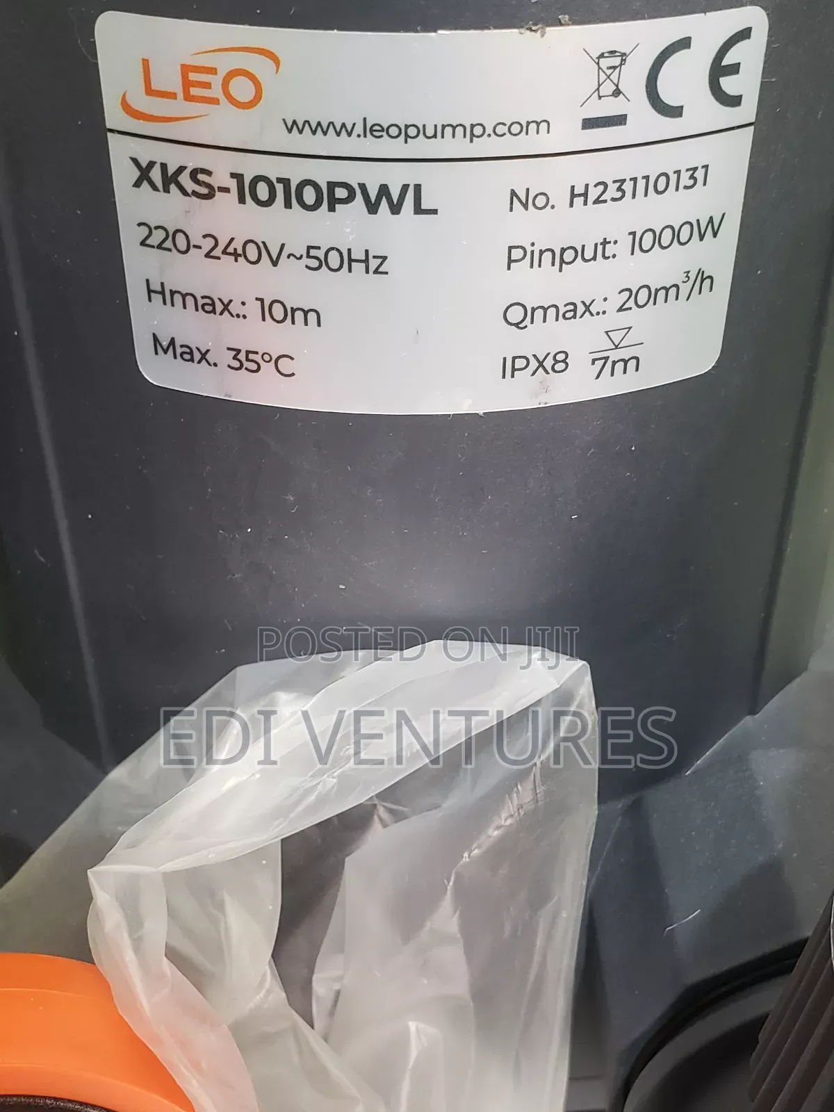 Leo Submersible Sewage Pump