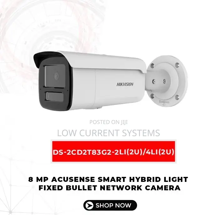 Hikvision 8mp Ip Network 80m Camera Audio Acusense 2cd2t83g2