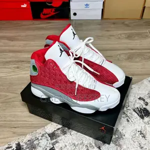 Photo - Original Jordan 13 Red, White, Gray