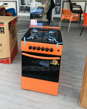 Original Orange 50by50 4 Gas Burner Volcano 