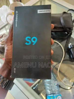 New Samsung Galaxy S9 64 GB Black