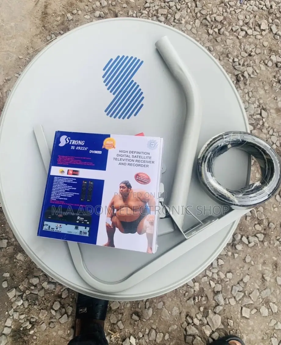 Shop Quality Strong Dish and Decoder Full Set.