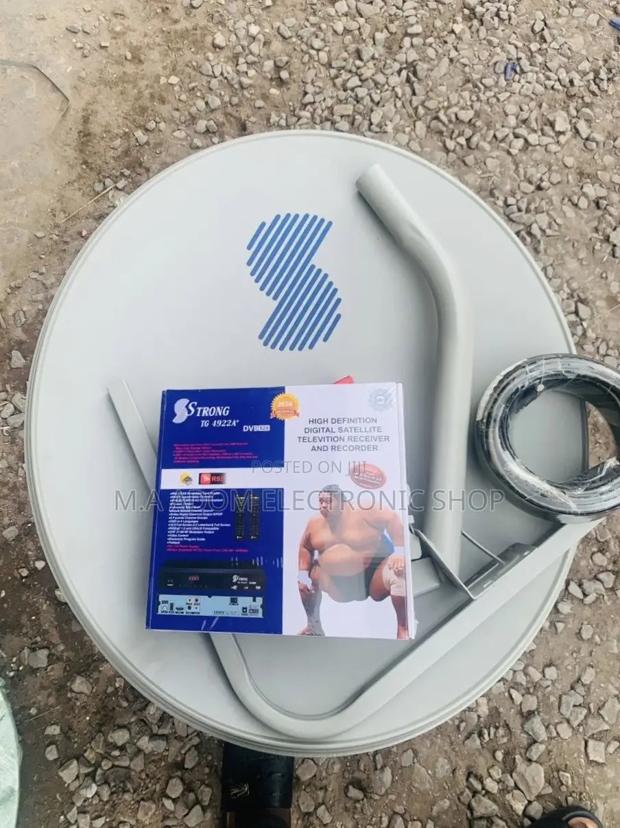 Shop Quality Strong Dish and Decoder Full Set.