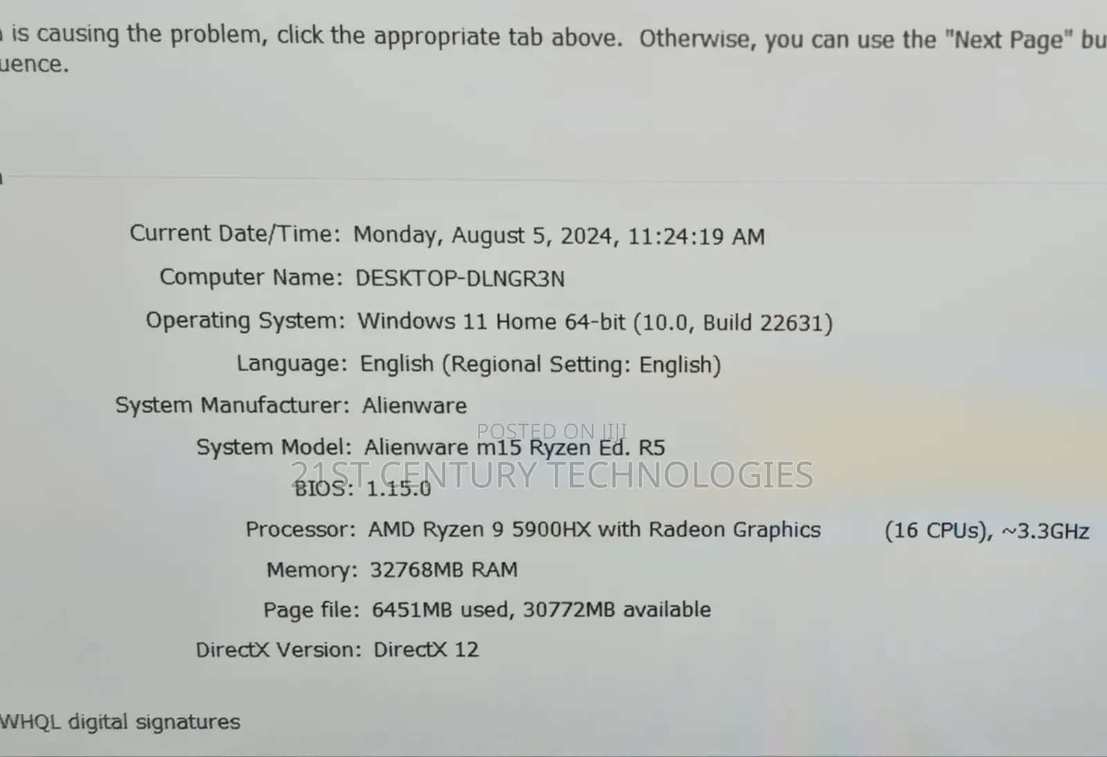Laptop Dell Alienware M15X 32GB AMD Ryzen SSD 1T