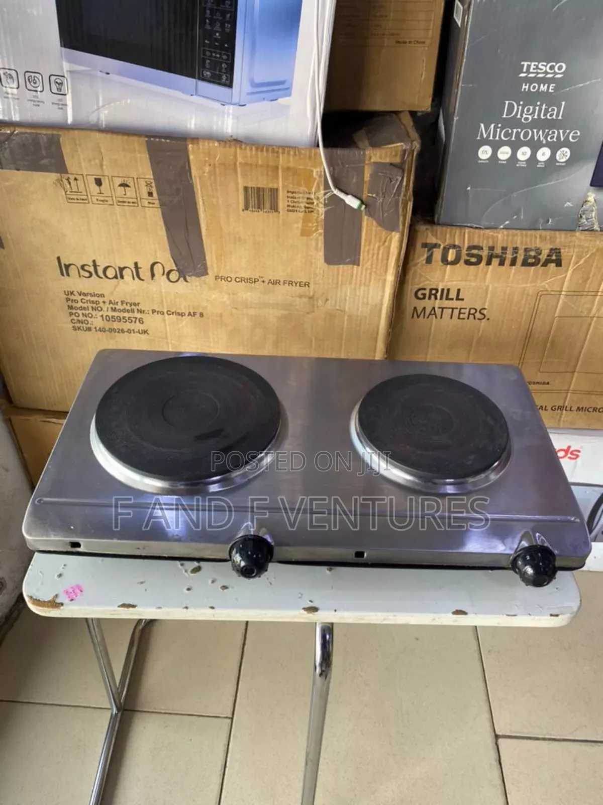 2 Burner Electric Cooker