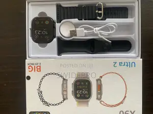 X90 Ultra 2 Smart Watch + Charger + Extra Straps