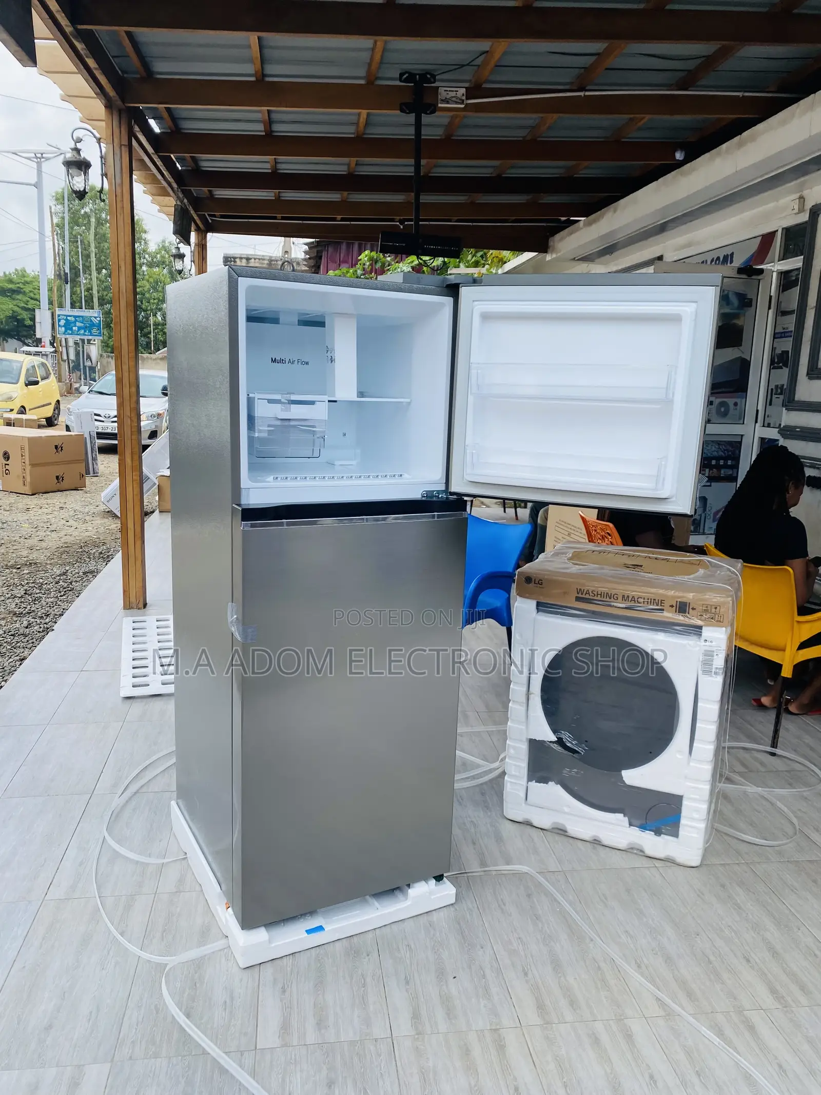 Extremely Chilling LG GN-B312PLGB 315L Double Door Fridge.