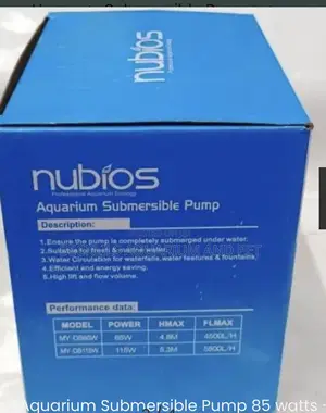 85 Watts Nubious Submersible Pumps