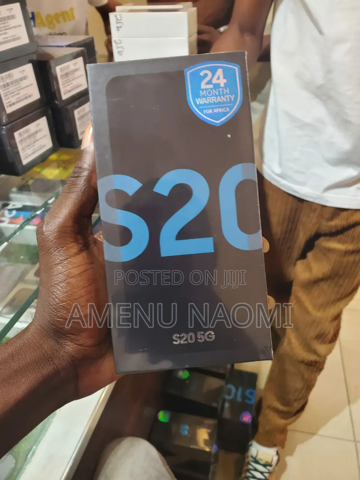 New Samsung Galaxy S20 128 GB Black