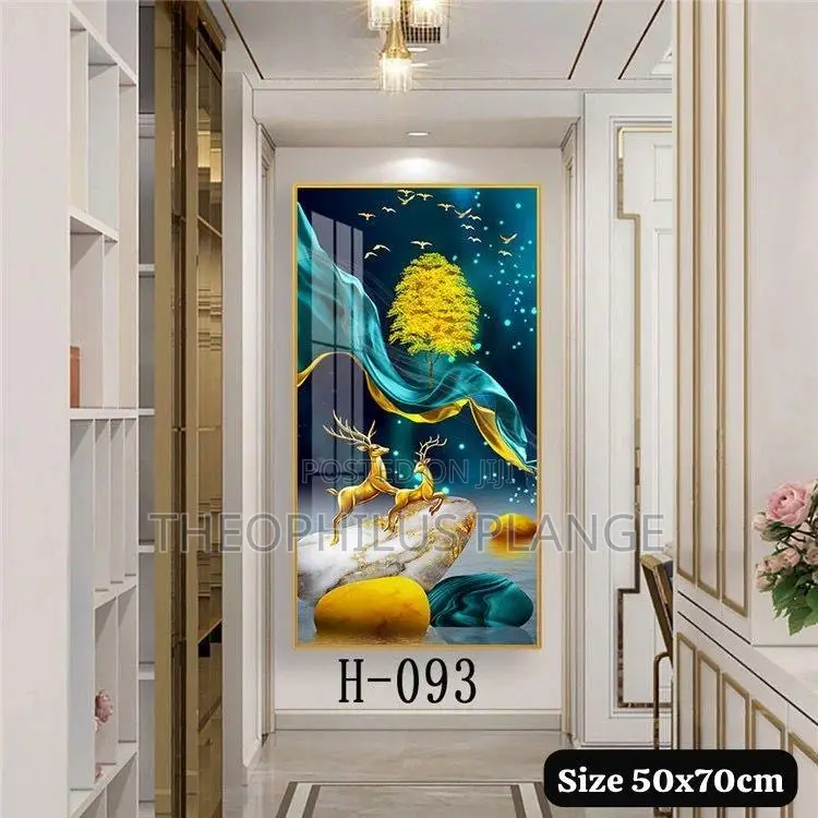 3D Design Wall Painting, Home Decor Painting