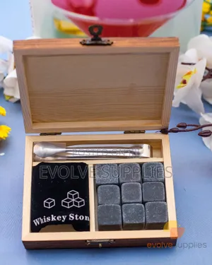 Gray Marble Whiskey Stones