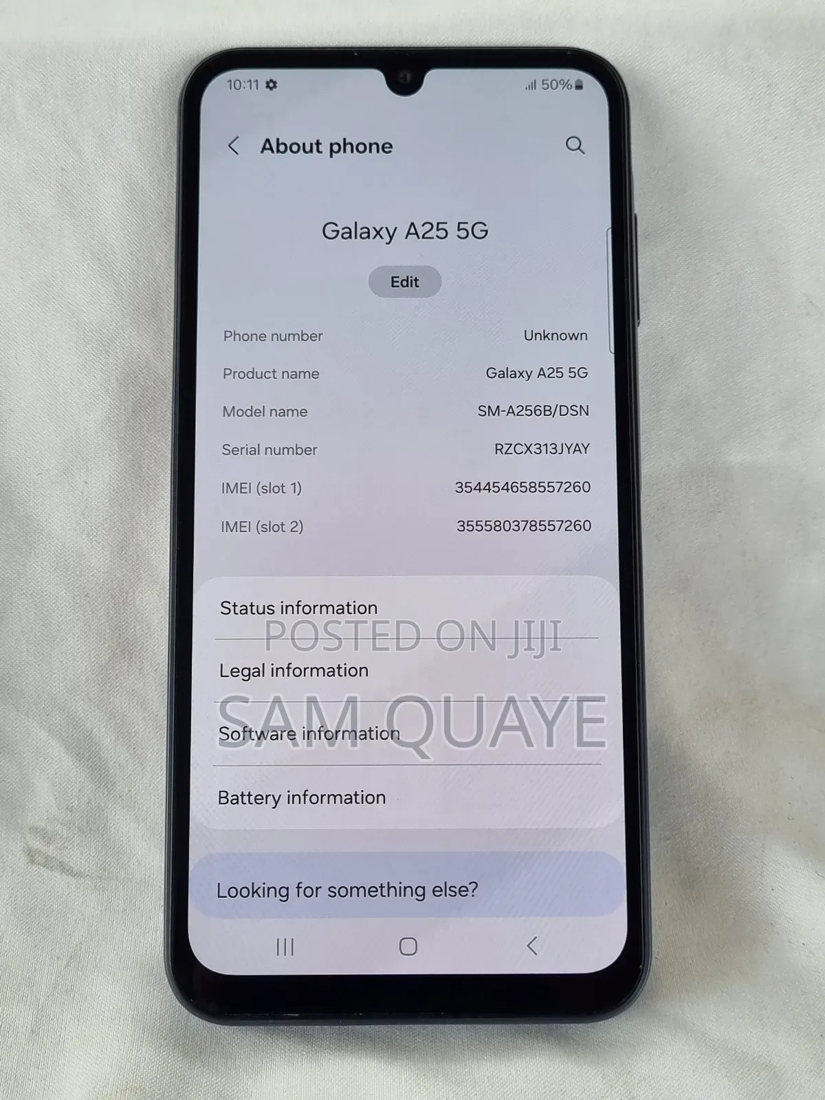Samsung Galaxy A25 128 GB Black