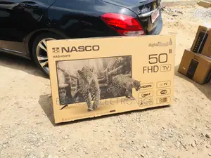 Glossy Black Slim FHD Satellite Nasco 50”
