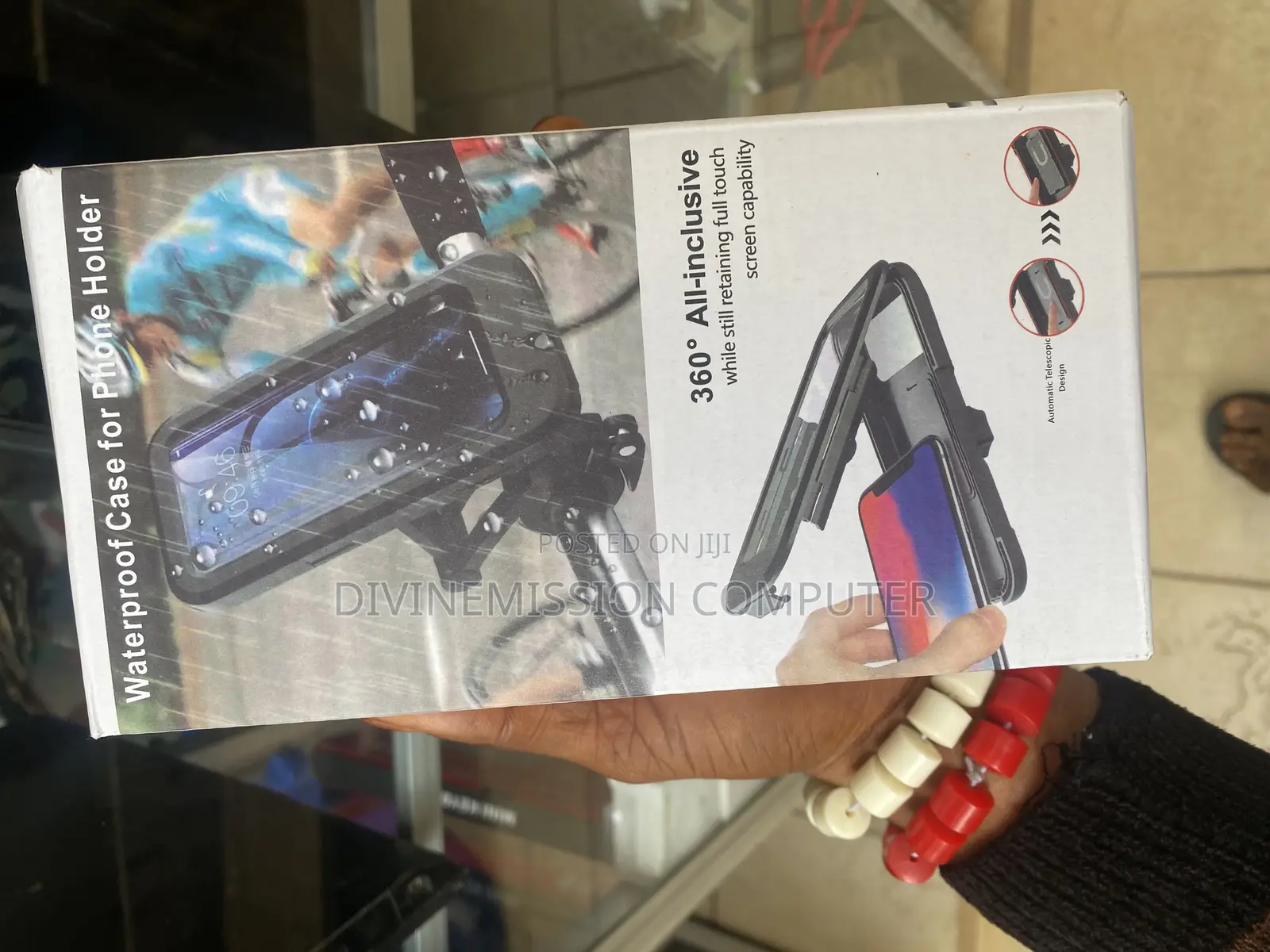 Waterproof Case for Phone Holder[ 360] Bikes and Motor Bikes