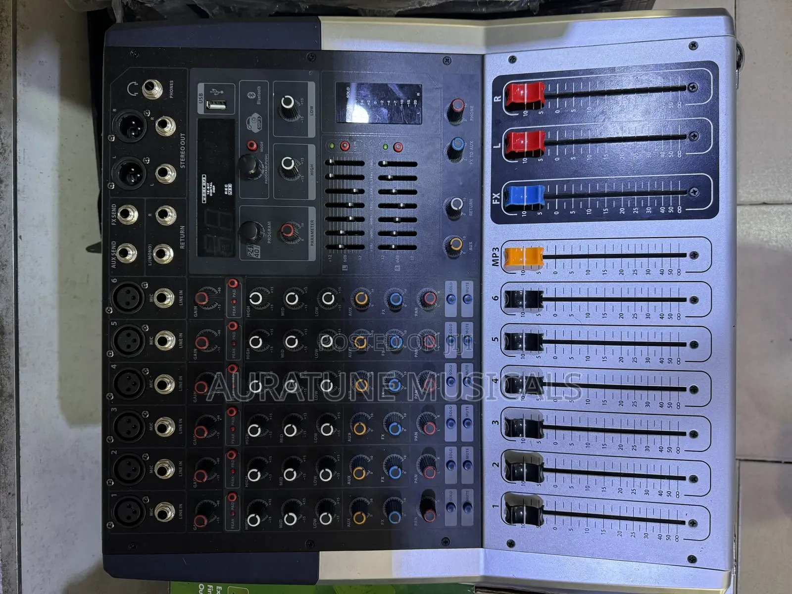 8 Channel Power Mixer